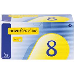 Novofine Nadeln 0,30x8 mm 100 St