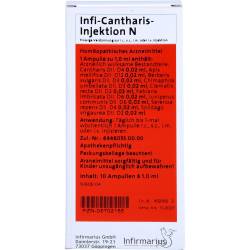 Infi Cantharis Injektion N 10 ml