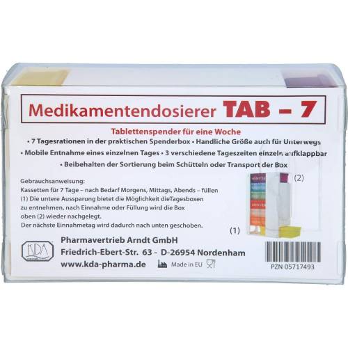 Medikamentendosierer Tab-7 1 St