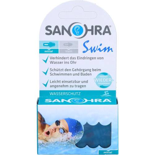 Sanohra swim Ohrenschutz f.Erwachsene 2 St