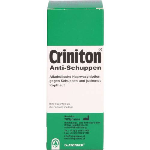 Criniton Anti Schuppen Lösung 125 ml