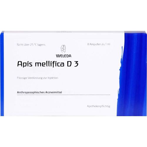 Apis Mellifica D 3 Ampullen 8 St