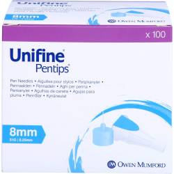 Unifine Pentips Kanüle 31 G 8 mm 100 St