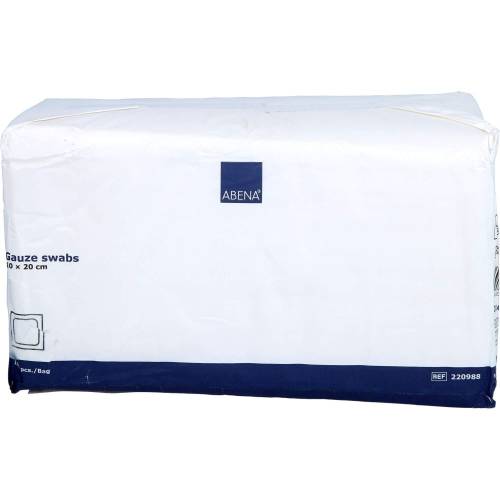 Mullkompressen 10x20 cm unsteril 8lagig 100 St