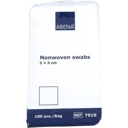 Vlieskompressen unsteril 5x5 cm 4lagig 100 St