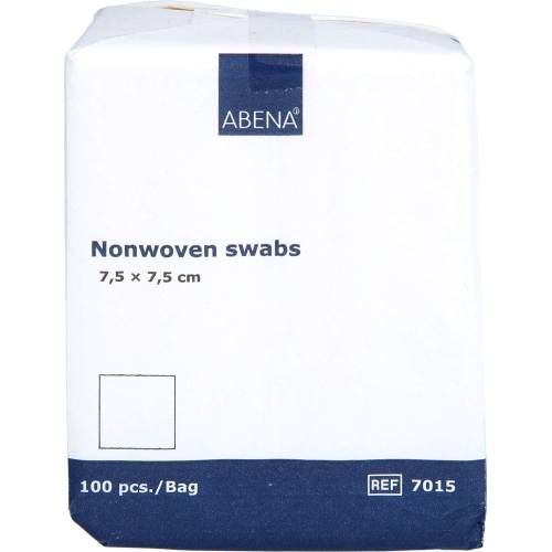 Vlieskompressen unsteril 7,5x7,5 cm 4lagig 100 St