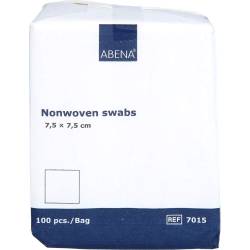 Vlieskompressen unsteril 7,5x7,5 cm 4lagig 100 St