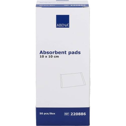 Saugkompressen unsteril 10x10 cm 400 g/m 50 St