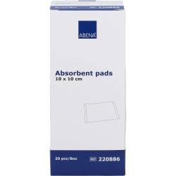 Saugkompressen unsteril 10x10 cm 400 g/m 50 St
