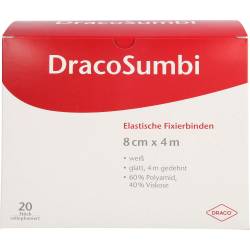 Dracosumbi Fixierbinde 8 cmx4 m weiß 1 St