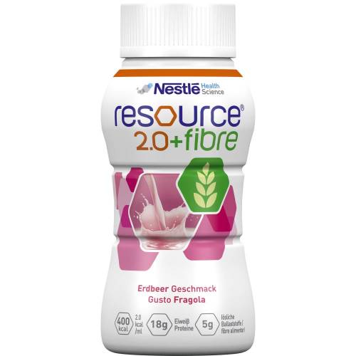 Resource 2.0 fibre Erdbeere 800 ml
