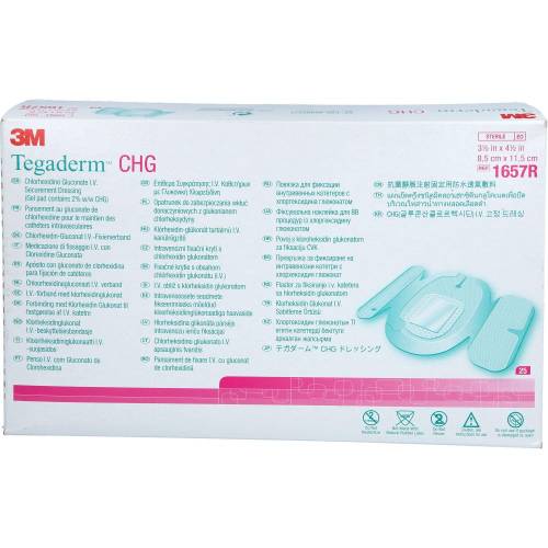 Tegaderm Chg I.V. Fixierverb.8,5x11,5 cm 1657R 25 St