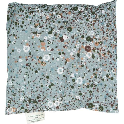 Dinkelkern Wärmekissen m.Bezug 17x17 cm 1 St