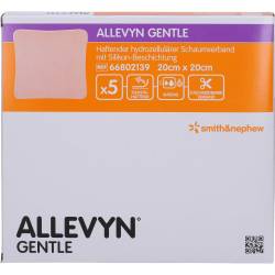 Allevyn Gentle 20x20 cm Schaumverband 5 St