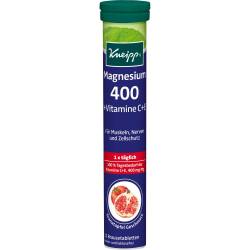 Kneipp Magnesium 400+C+E Brausetabletten 15 St