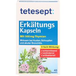 Tetesept Erkältungs Kapseln 40 St