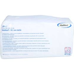 Vliesstoff-Kompressen unsteril 10x20 cm 4fach 100 St