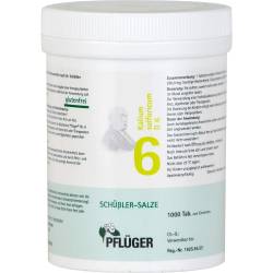 Biochemie Pflüger 6 Kalium sulfuricum D 6 Tabl. 1000 St