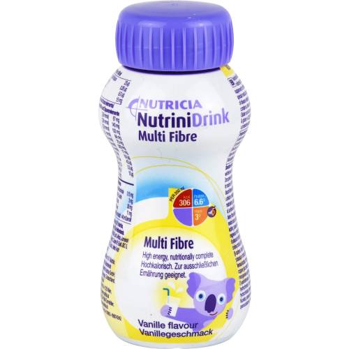 Nutrinidrink MultiFibre Vanillegeschmack 200 ml
