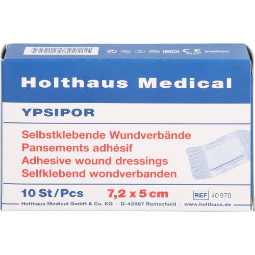 Wundverband steril Ypsipor 5x7,2 cm 10 St