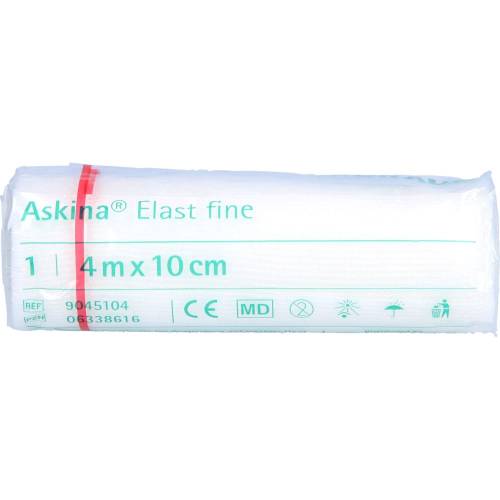 Askina Elast Fine Binde 10 cmx4 m cellophaniert 1 St