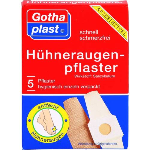 Gothaplast Cornmed Hühneraugenpflaster 2x6 cm 5 St