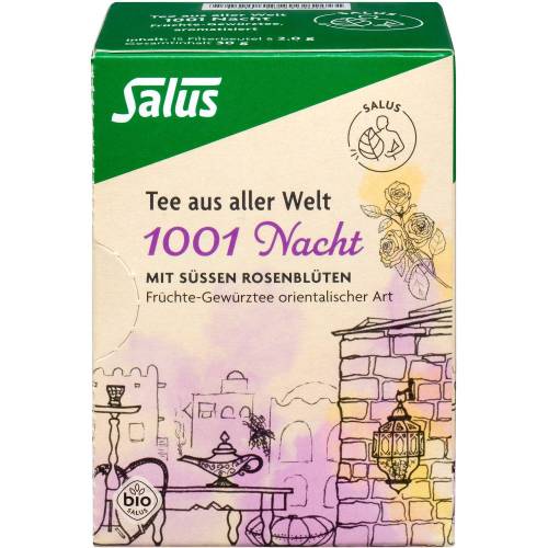 Kräuter-Gewürztee aus 1001 Nacht Bio Salus Fbtl. 15 St