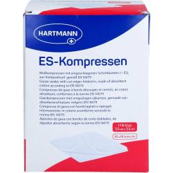 Es-Kompressen steril 7,5x7,5 cm 12fach Großpackung 100 St