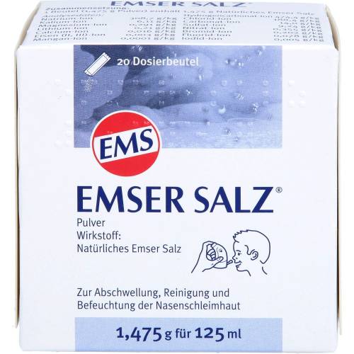 Emser Salz 1,475 g Pulver 20 St
