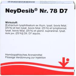 Neydesib Nr.78 D 7 Ampullen 10 ml