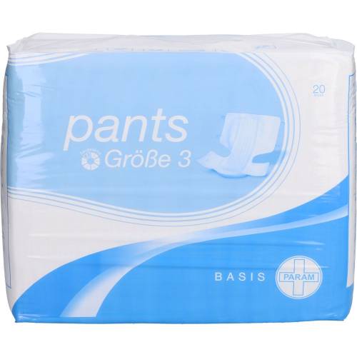 Param Pants Basis Tag Gr.3 20 St