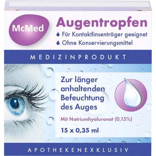 Mcmed Augentropfen Einzeldosispipetten 5,25 ml