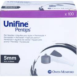 Unifine Pentips Kanüle 31 G 5 mm 100 St