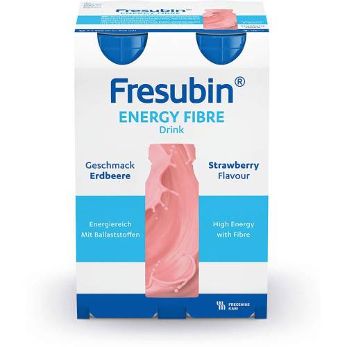Fresubin Energy Fibre Drink Erdbeere Trinkflasche 800 ml