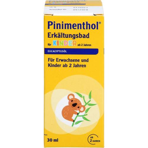 Pinimenthol Erkältungsbad f.Kind ab 2 J.Eucalyptus 30 ml