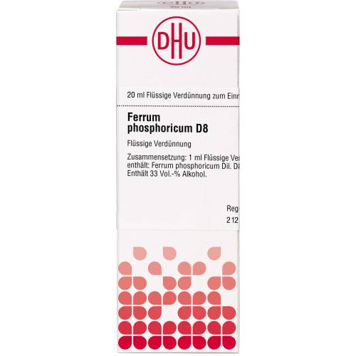 Ferrum Phosphoricum D 8 Dilution 20 ml