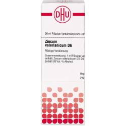 Zincum Valerianicum D 6 Dilution 20 ml