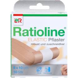 Ratioline elastic Wundschnellverband 8 cmx1 m 1 St