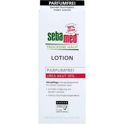 Sebamed Trockene Haut parfümfrei Lotion Urea 10% 200 ml