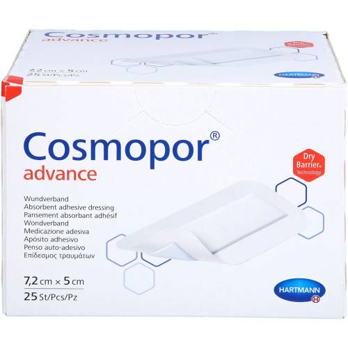 Cosmopor Advance Wundverband 5x7,2 cm 25 St
