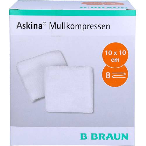 Askina Mullkompressen 10x10 cm steril 50 St