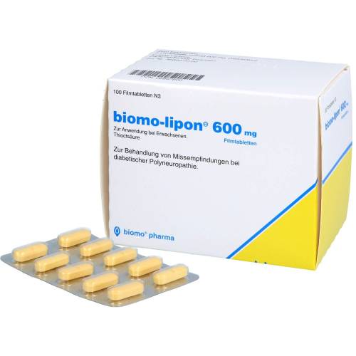 Biomo-lipon 600 mg Filmtabletten 100 St