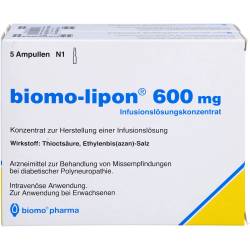 Biomo-lipon 600 mg Ampullen 10 St