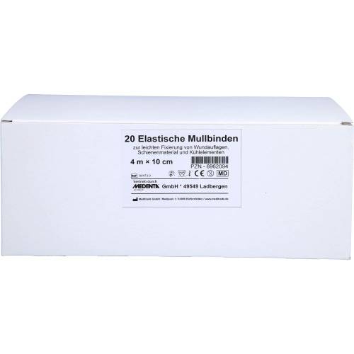 Mullbinden elast.10 cmx4 m 20 St