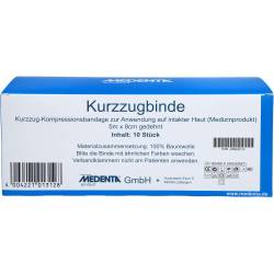 Kurzzugbinde 8 cmx5 m 10 St