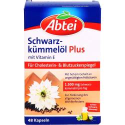 Abtei Schwarzkümmelöl Plus Kapseln 48 St