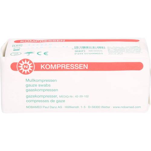 Mullkompressen 5x5 cm unsteril 8fach 100 St