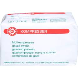 Mullkompressen 7,5x7,5 cm unsteril 8fach 100 St