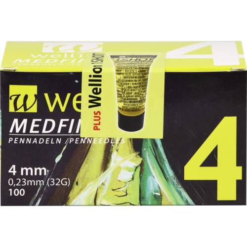 Wellion Medfine plus Pen-Nadeln 4 mm 100 St
