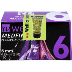 Wellion Medfine plus Pen-Nadeln 6 mm 100 St